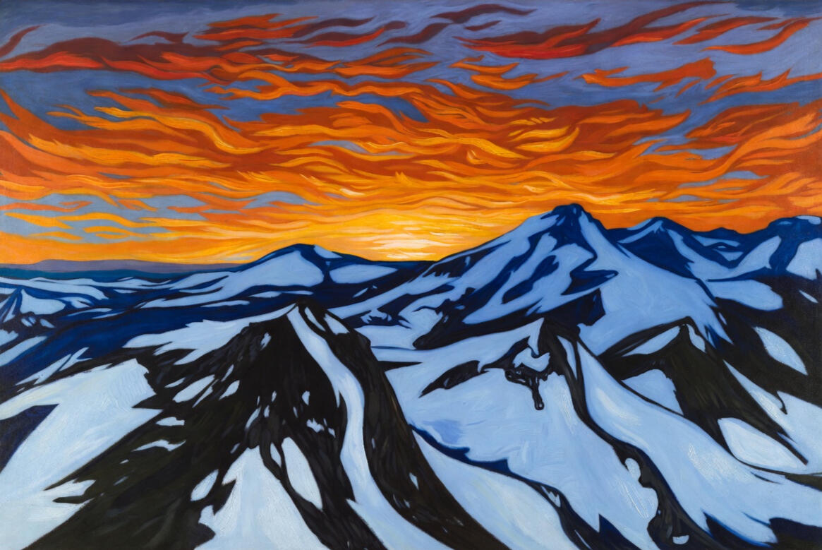 Blue Mountains at sunrise